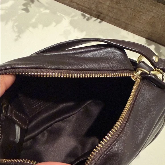 Vintage COACH Campbell Leather Camera Crossbody Bag - Picture 13 of 15